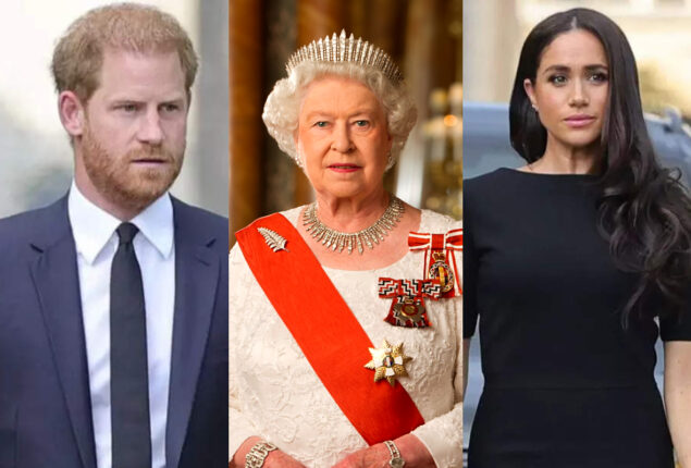 Prince Harry and Meghan Markle “needed” Queen alive to make “huge cash”