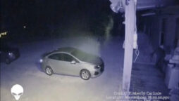 Victorian lady in a dress haunts home CCTV
