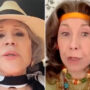 Jane Fonda and Lily Tomlin as they Announce ‘Grace and Frankie’ Reunion live read