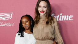 Angelina Jolie visits her daughter Zahara at Spelman College