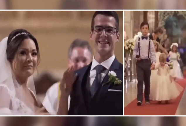 Groom invites down syndrome pupils for wedding. Warm video