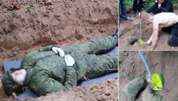 Russian firm gives scary buried alive experience for £50k in therapy