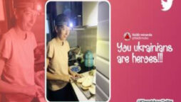 Ukrainian journalist’s culinary photo heats up war-torn Kyiv