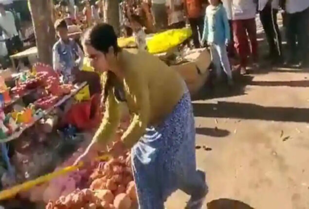 Woman smashing DIYAS