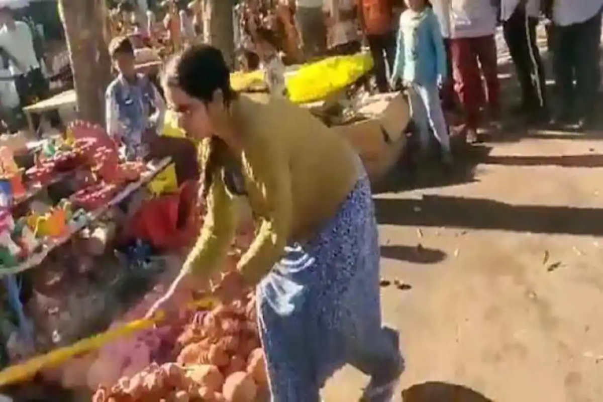 Woman smashing DIYAS