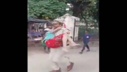 Disturbing! UP cop saves little girl crying in pain, neighbours film