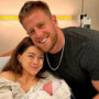 NFL player J.J. Watt and his wife Kealia Ohai Watt had their first child