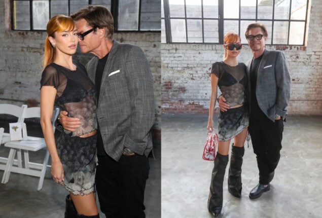 Harry Hamlin and Delilah’s “creepy” and “provocative” photo disturb fans
