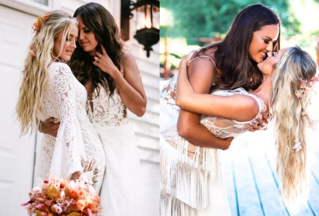 Hilary Hoover and Brooke Eden were married