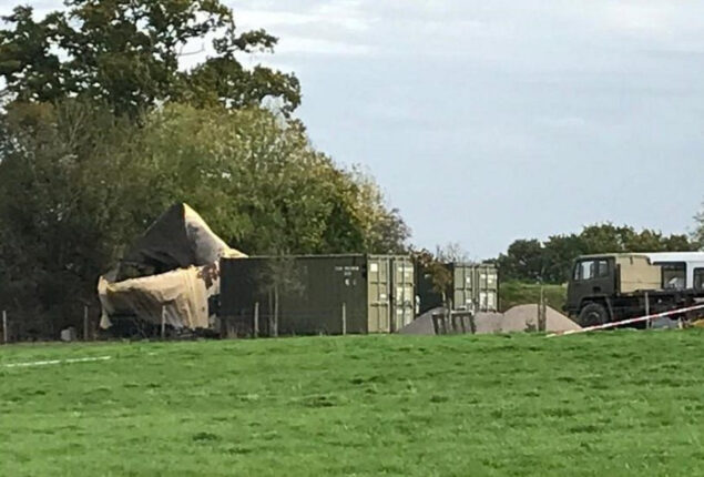 Pyrotechnics factory explosion evacuations in Somerset