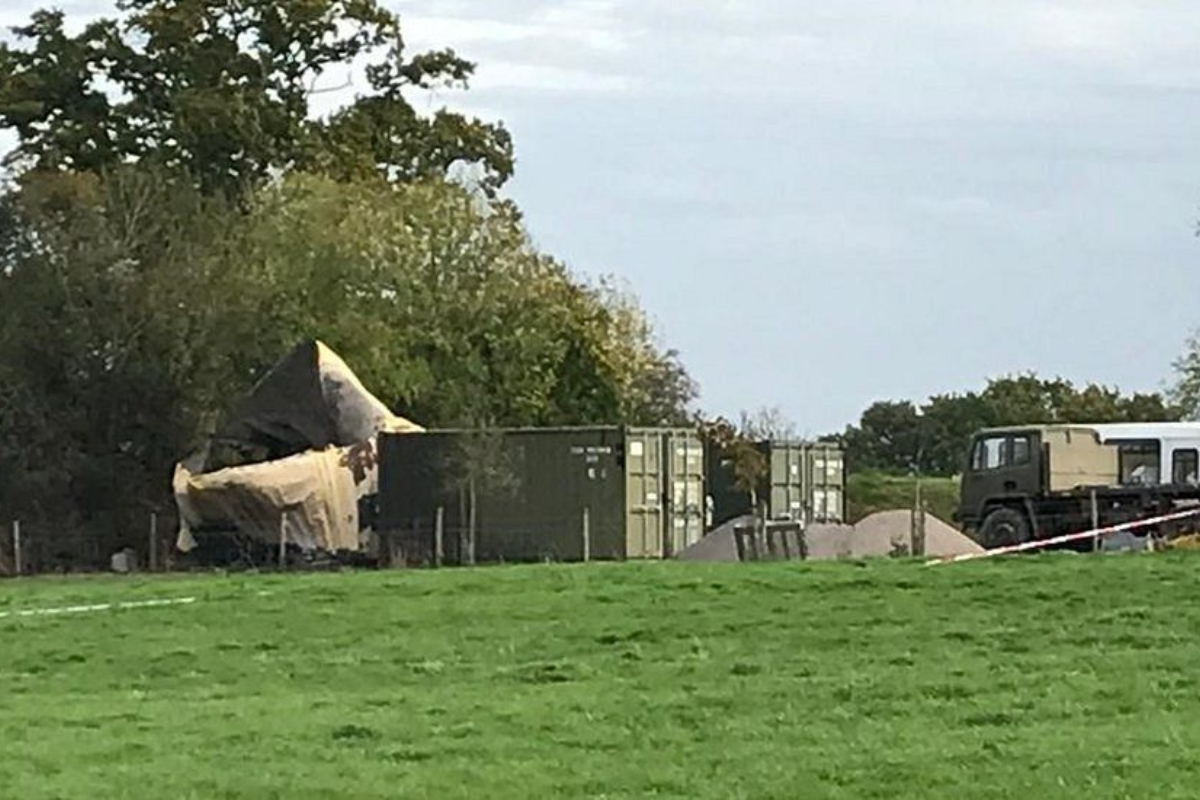 Pyrotechnics factory explosion evacuations in Somerset