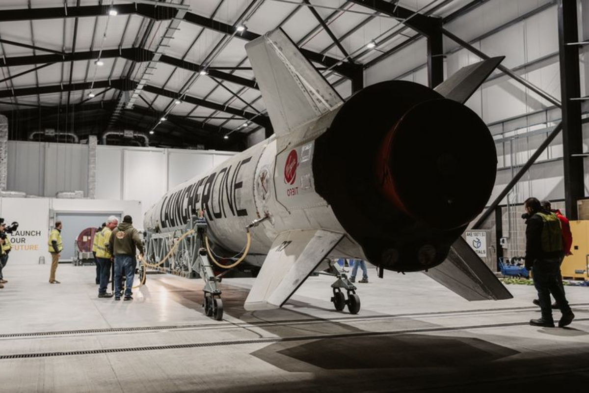 Protesters oppose first UK space launch in Cornwall