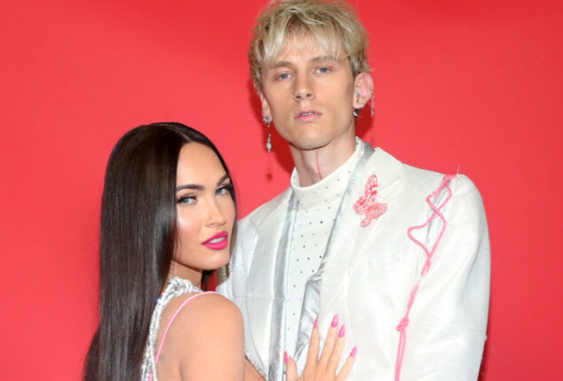 Megan Fox and MGK attends the annual star-studded Casamigos Halloween party
