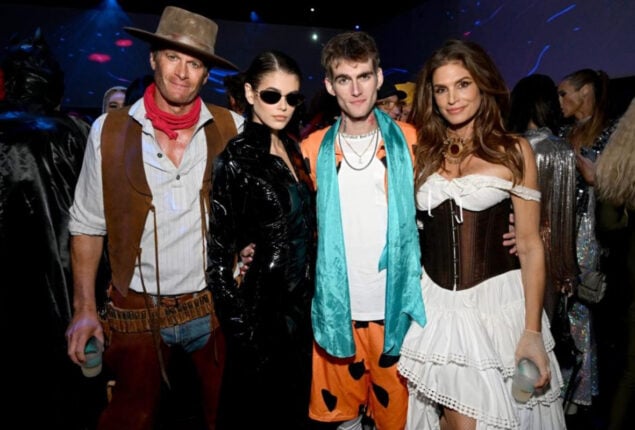 Rande Gerber and Cindy Crawford’s Kids were present at the Casamigos Halloween