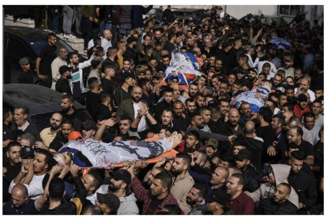 In a West Bank raid, Israel kills six militants