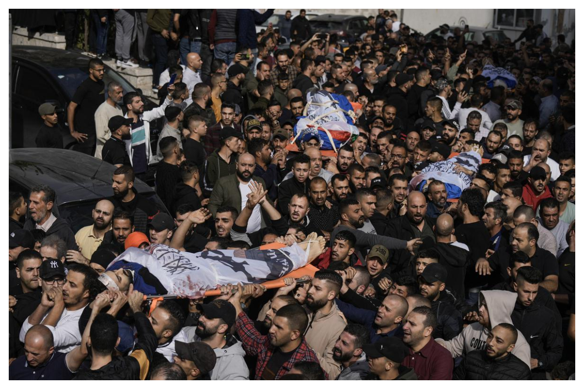 In a West Bank raid, Israel kills six militants