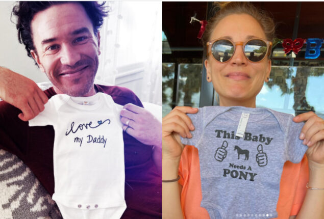 Kaley Cuoco reveals pregnancy with Tom Pelphrey, flaunts baby bump