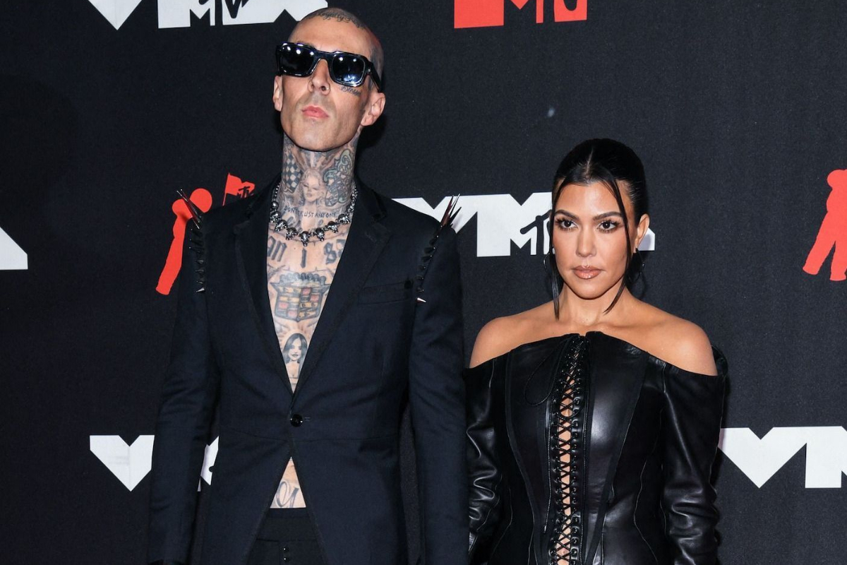 Kourtney Kardashian Travis Barker beach house