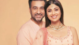 Shilpa Shetty’s husband Raj Kundra wears a mysterious headgear at Diwali bash