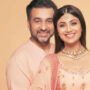 Shilpa Shetty’s husband Raj Kundra wears a mysterious headgear at Diwali bash