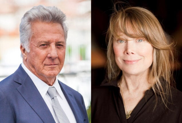 Dustin Hoffman & Sissy Spacek star with their real children