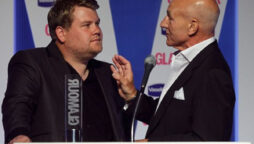 James Corden Sir, Patrick Stewart burst in to verbal argument at award event