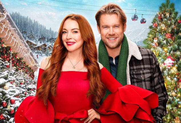 Lindsay Lohan stars in Falling for Christmas