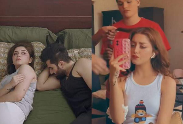 Alizeh Shah’s BTS video of getting ready for a shoot