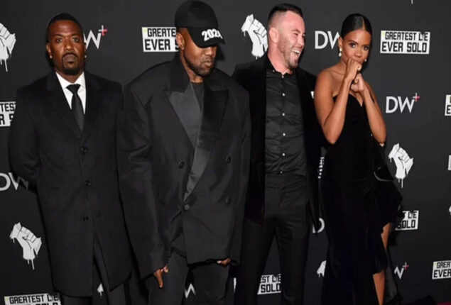 Candace Owens enlists Ye and Ray J to “scorn” Kim Kardashian