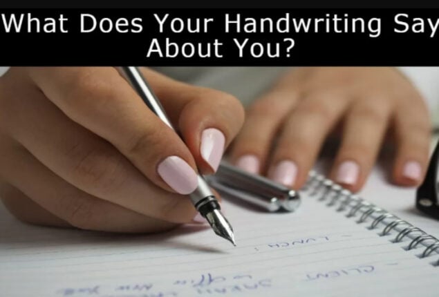 See what’s your handwriting personality test