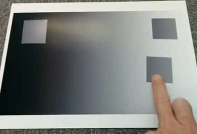 ‘Color-changing’ square paper illusion baffles netizens