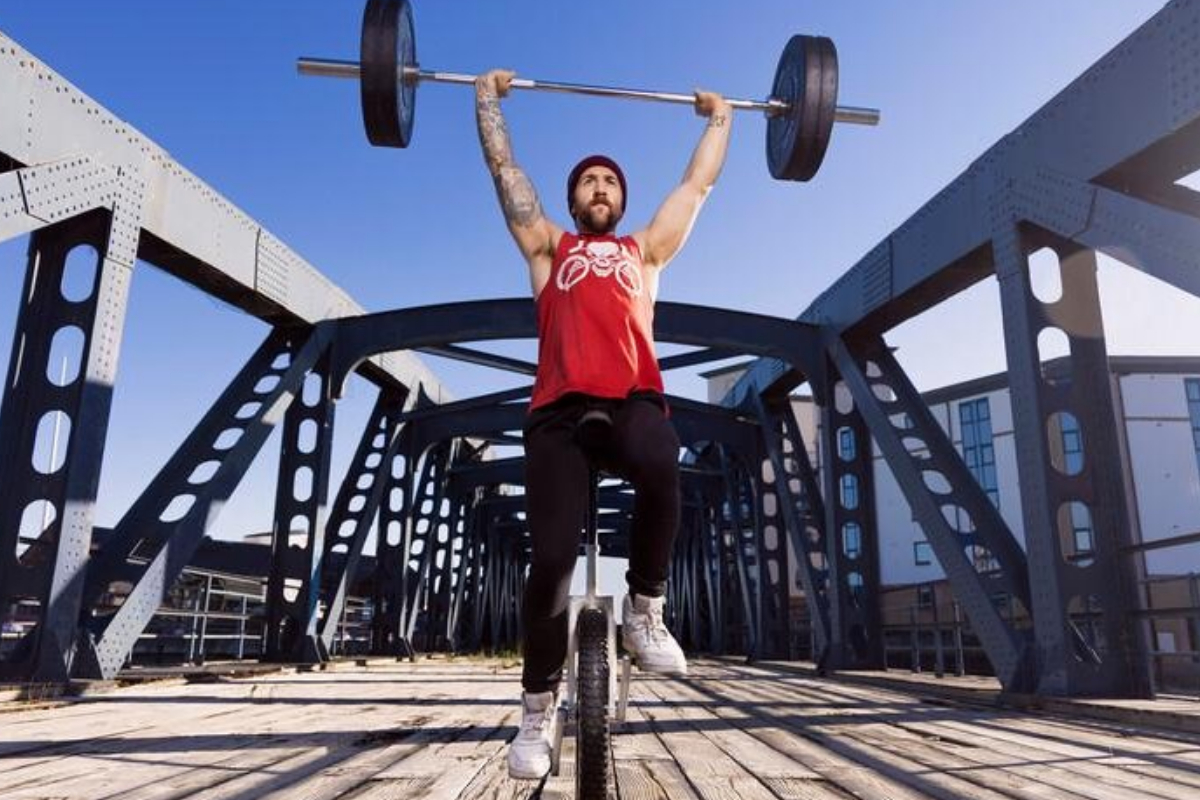 barbell unicycling