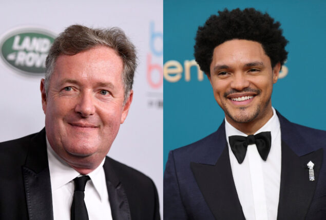 Piers Morgan criticizes Trevor Noah for statement on Rishi Sunak