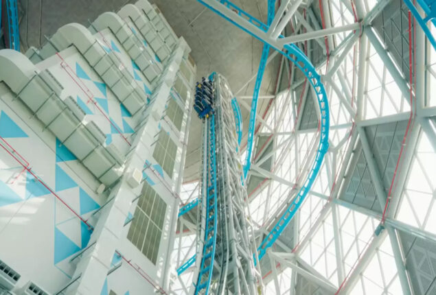 dubai roller coaster