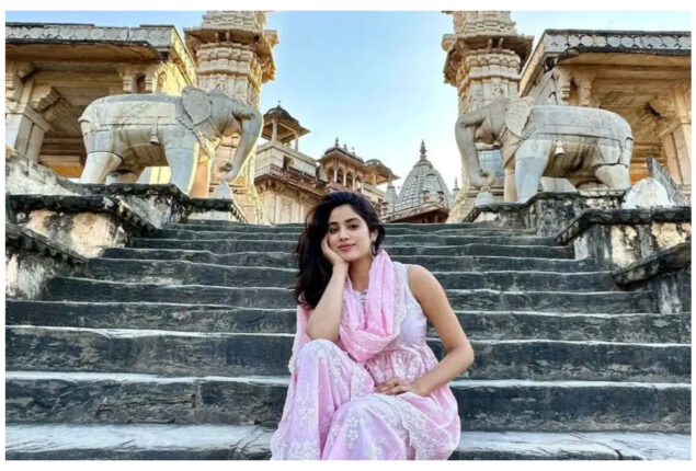 Janhvi Kapoor shoots at the same spot where she filmed Dhadak 5 years ago