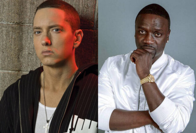 Akon recalls Eminem producing “Smack That”