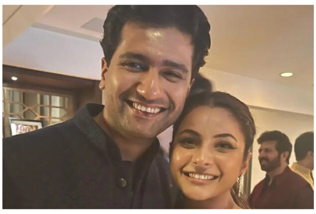 Shehnaaz Gill bumps into Vicky Kaushal