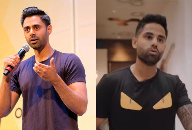 Hasan Minhaj, who looks like Suryakumar Yadav, tweets humorous ICC request