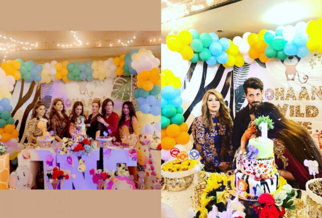 Salman Faisal son of Saba Faisal celebrates baby’s first birthday, see photos