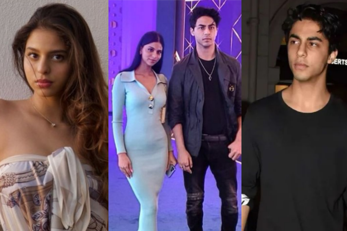 Aryan Khan and Suhana Khan