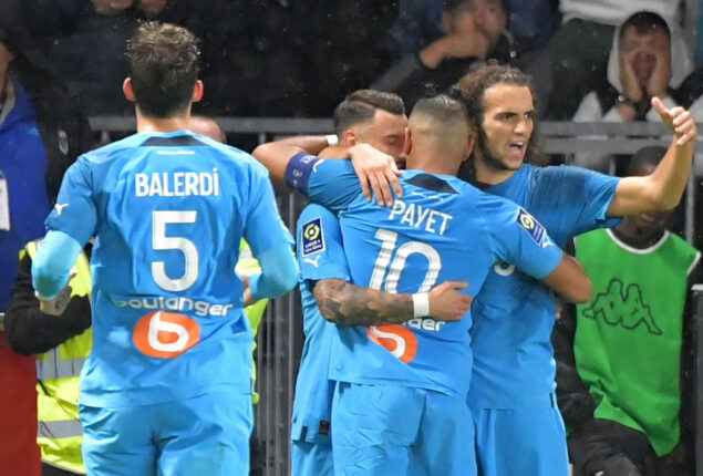 Marseille climb to top of Ligue 1 after opening victory over Angers by 3-0
