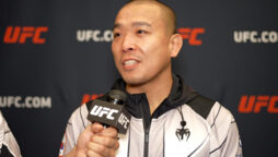 UFC Fight Night 213 submission winner Junyong Park reveals why he couldn't celebrate