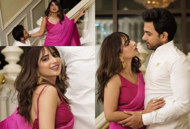 Saboor Aly and Ali Ansari set internet on fire with sizzling pictures