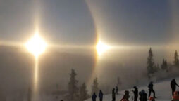 Old Video of amazing sun Halo lighting Sweden’s sky mesmerizes