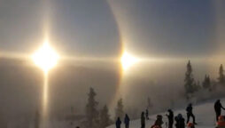 Old Video of amazing sun Halo lighting Sweden’s sky mesmerizes