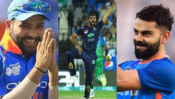 Rohit Sharma and Virat Kohli are impressed by Irfan Jr.’s quick bowling