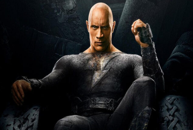 “Black Adam” surpasses $111 million domestically this weekend