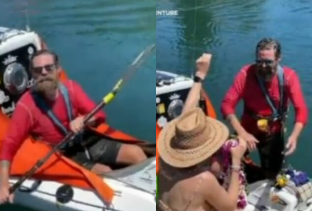 Second ever kayaker from California to Hawaii