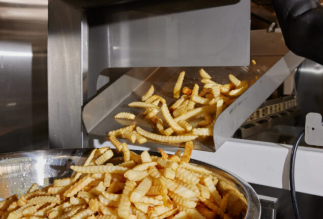 Robots make French fries and onion rings faster than humans