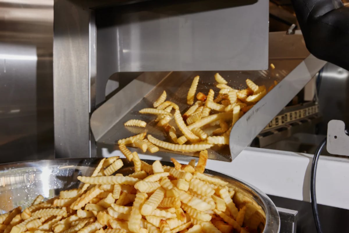 Robots make French fries